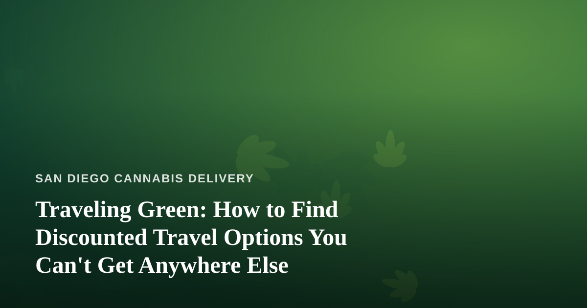 Traveling Green: How to Find Discounted Travel Options You Can’t Get Anywhere Else
